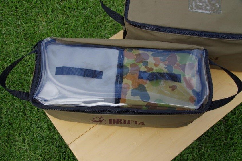 DRAWER BAG CLEAR TOP - Drifta Camping and 4WD Europe
